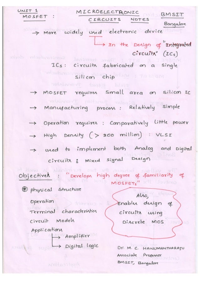 microelectronic circuits (10ec63) notes for visvesvaraya technologica\u2026microelectronic circuits (10ec63) notes for visvesvaraya technological university syllabus